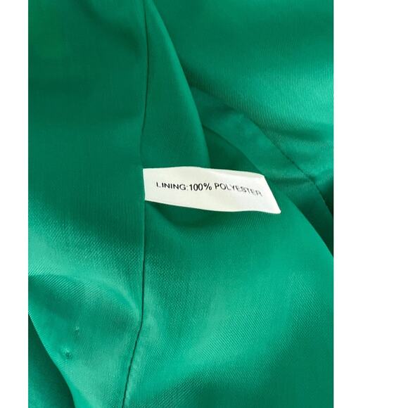 Safe Silk by Adrianna Papell Vintage Designer Silk Jacket - Size 14 Petite - Picture 9 of 9